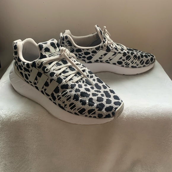 adidas Shoes - Adidas Women Swift Run Leopard Running Shoes